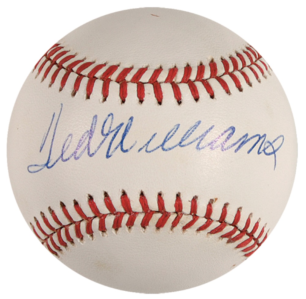 Lot #1199 Ted Williams