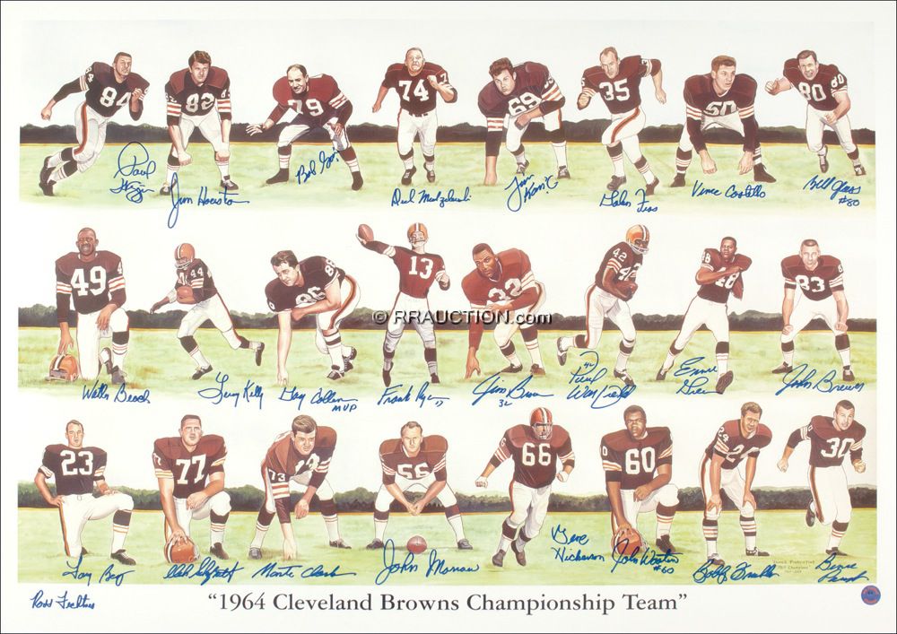 Lot #1336  Cleveland Browns