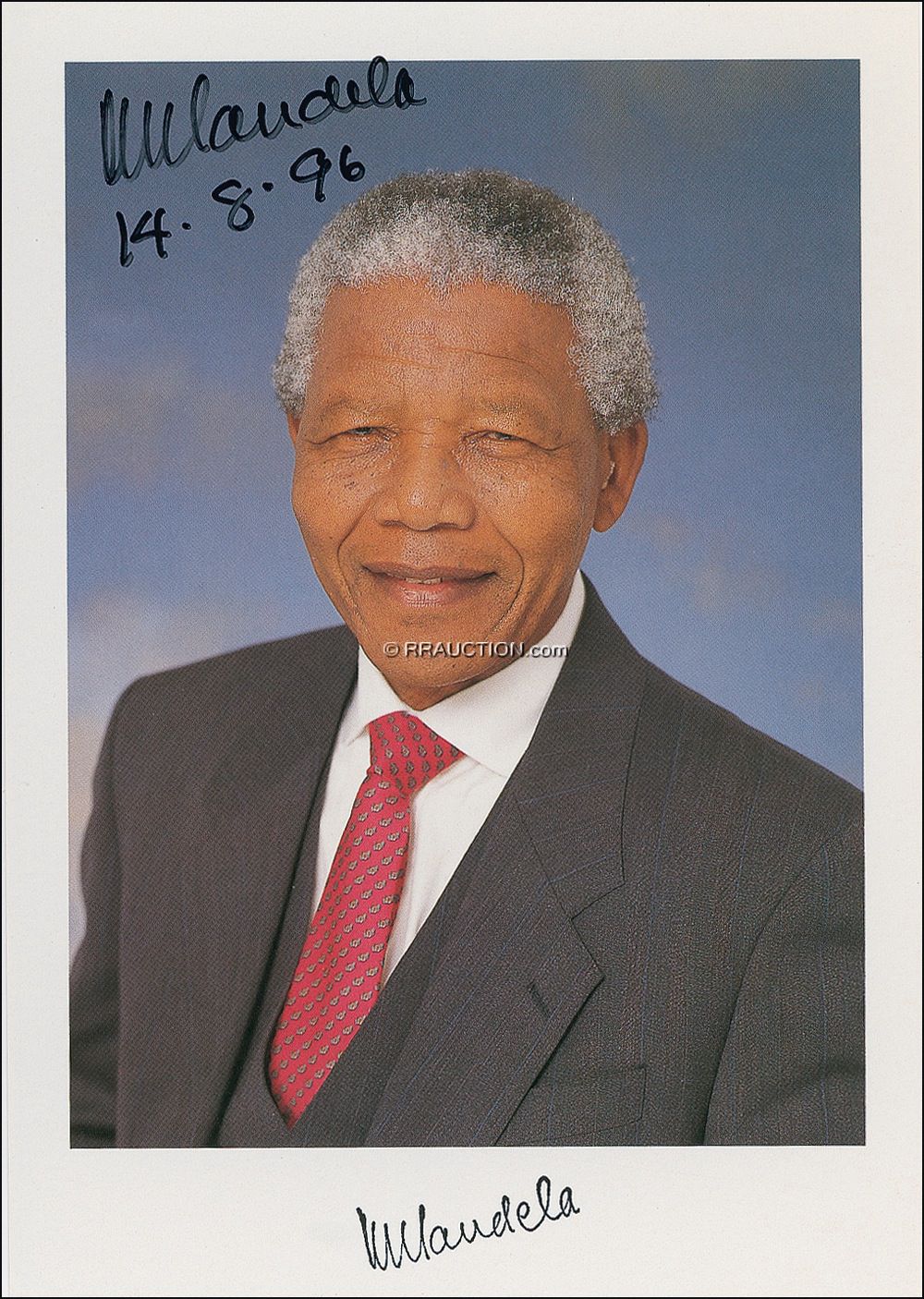 Lot #347 Nelson Mandela