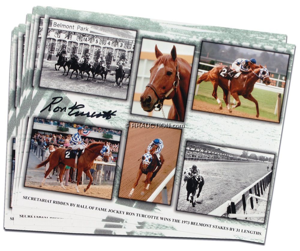 Lot #1456  Horse Racing: Ron Turcotte
