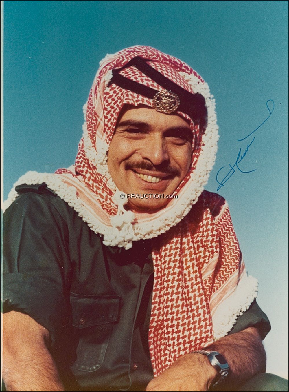 Lot #306 King Hussein of Jordan