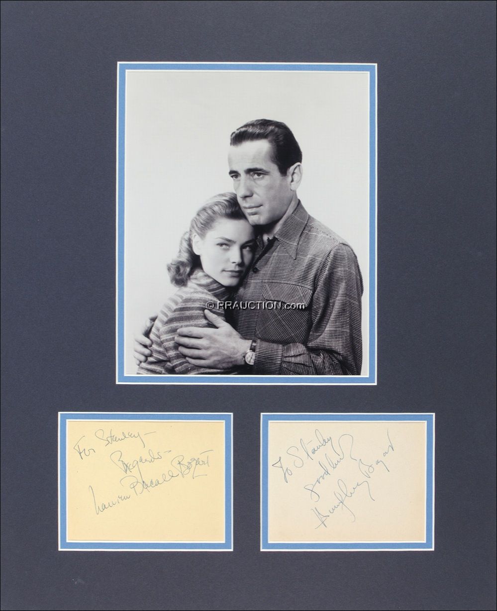 Lot #943 Humphrey Bogart and Lauren Bacall