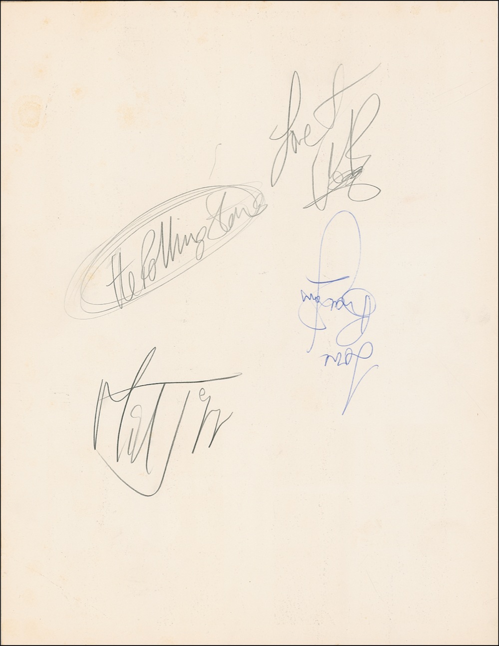 Lot #857 The Rolling Stones