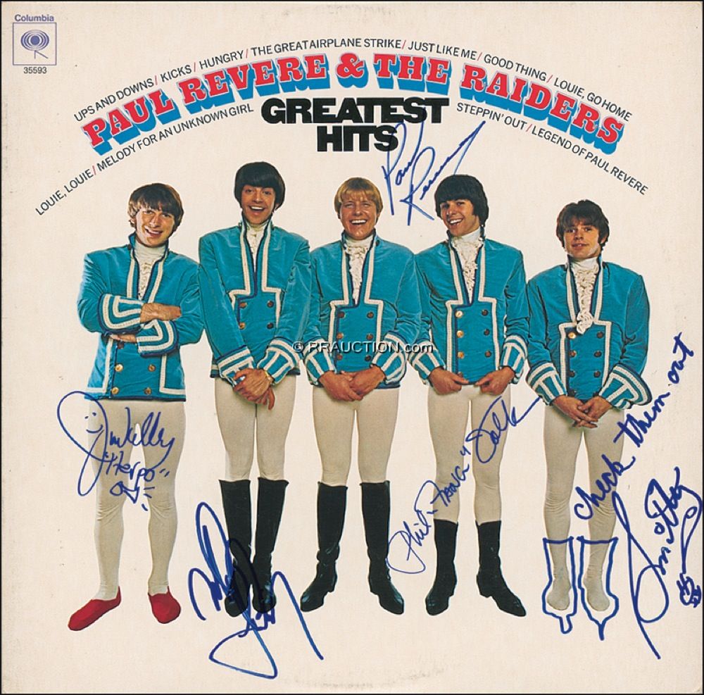 Lot #839 Paul Revere and the Raiders