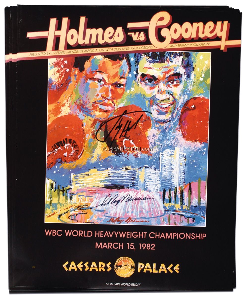 Lot #1427 Larry Holmes and LeRoy Neiman