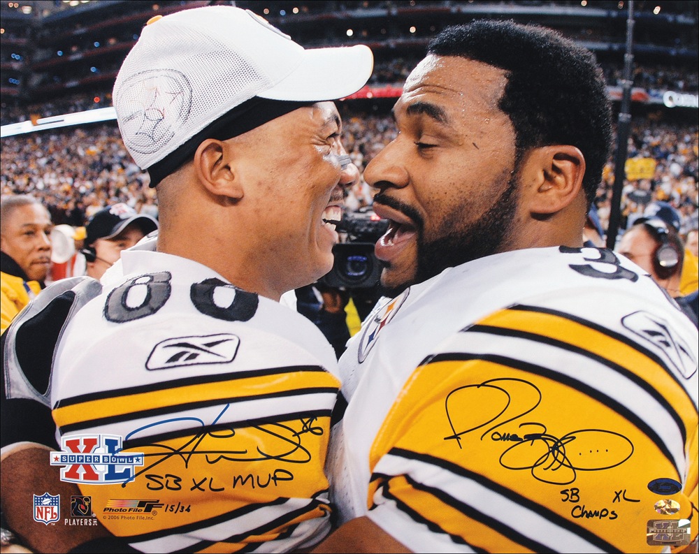 Lot #984 Jerome Bettis and Hines Ward
