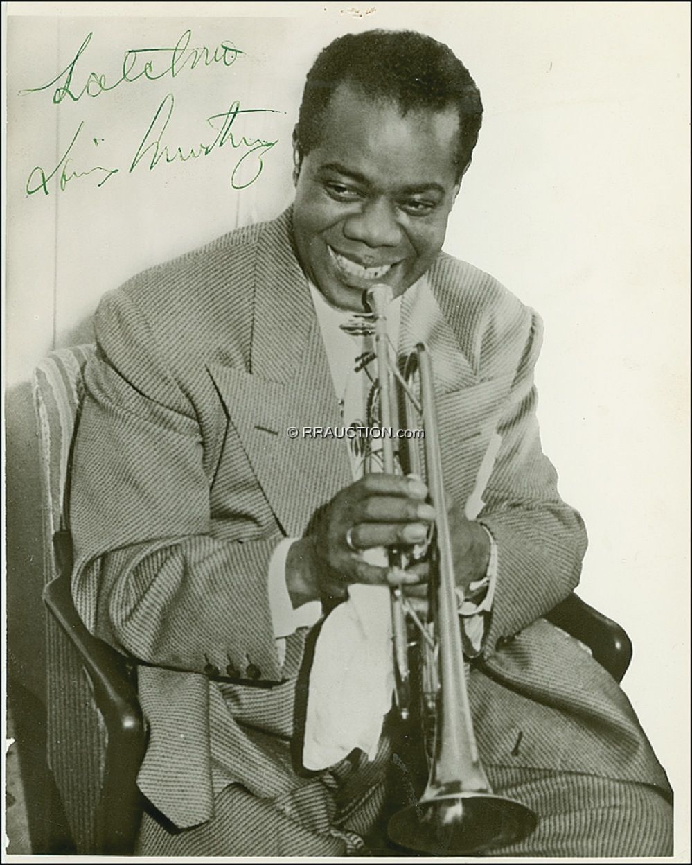 Lot #714 Louis Armstrong