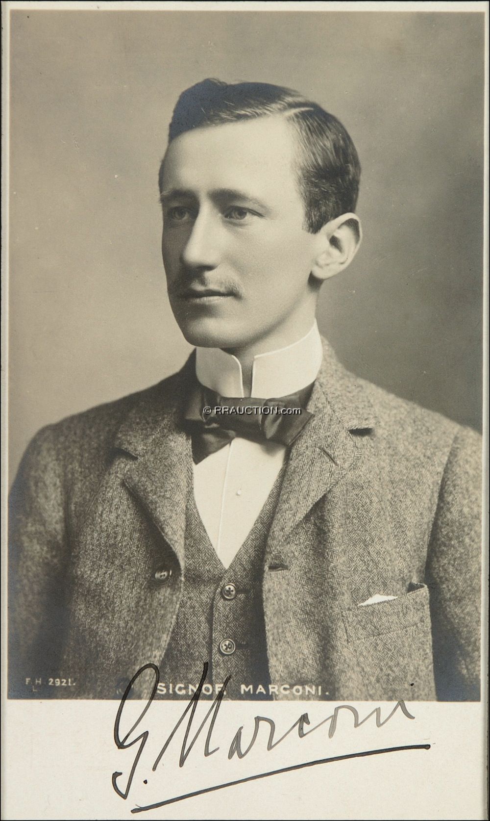 Lot #329 Guglielmo Marconi
