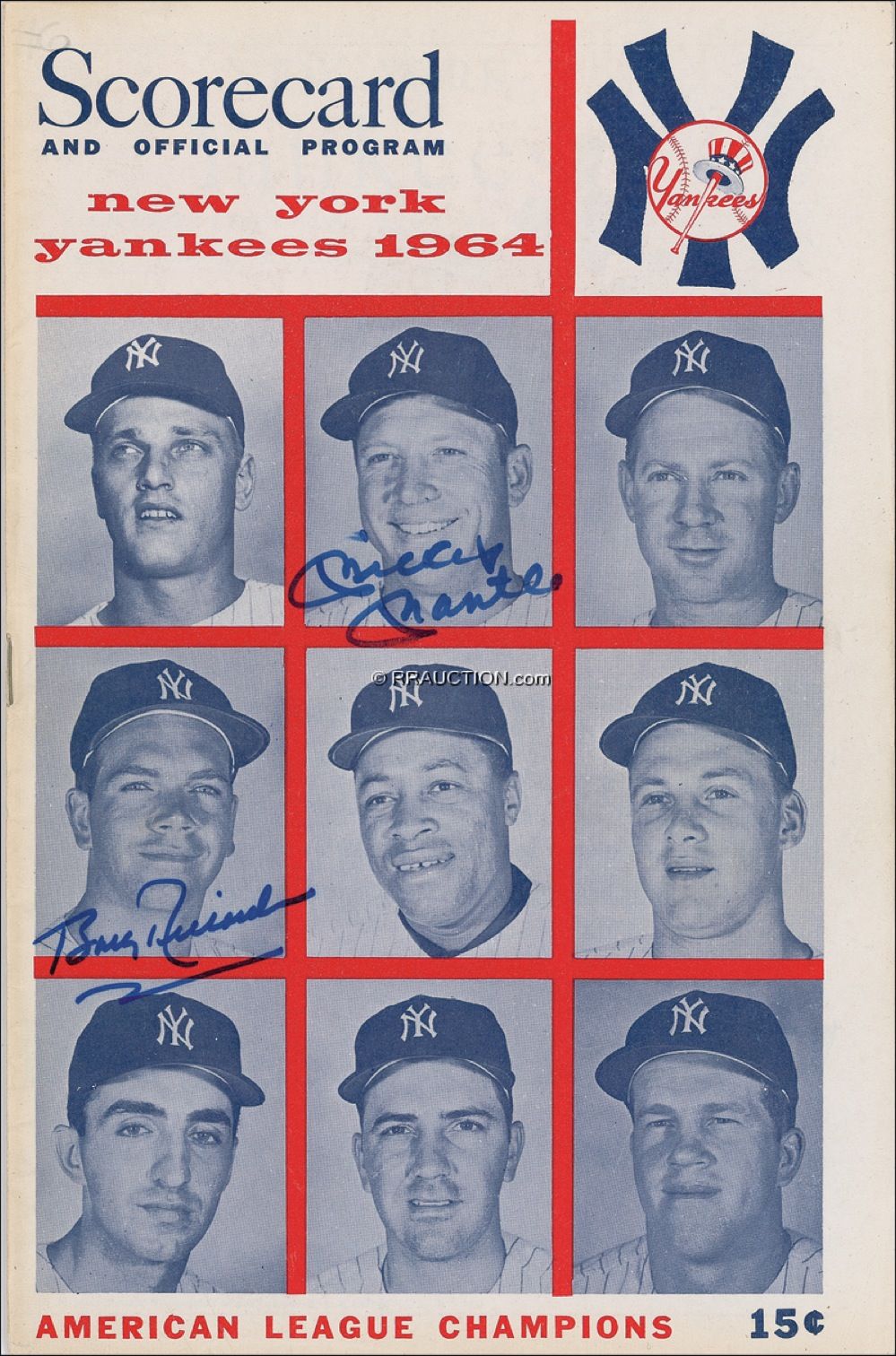 Lot #1479 Mickey Mantle