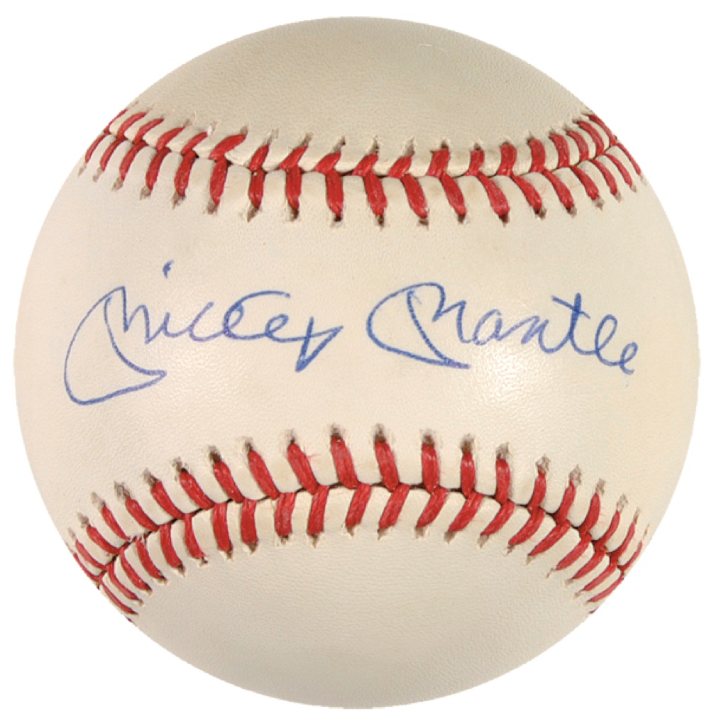 Lot #1517 Mickey Mantle