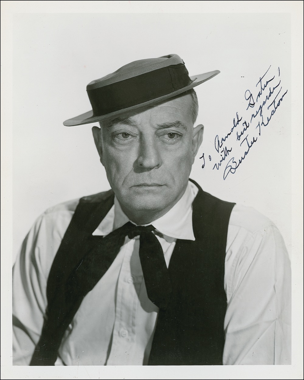 Lot #804 Buster Keaton