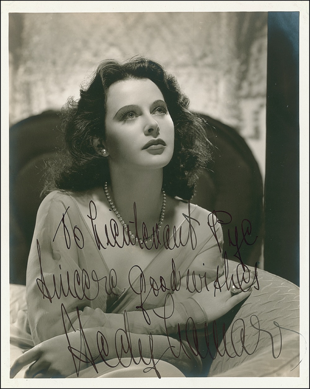 Lot #815 Hedy Lamarr