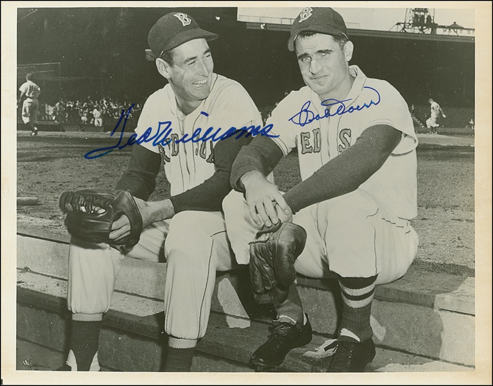 Lot #1197 Ted Williams and Bobby Doerr