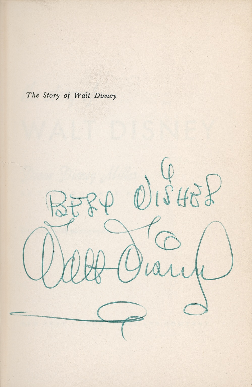 Lot #486 Walt Disney