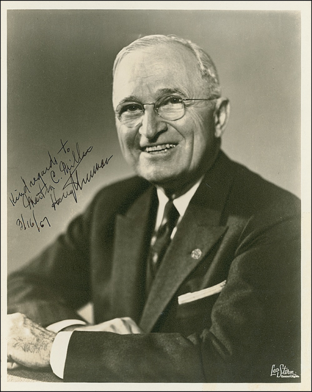 Lot #139 Harry S. Truman