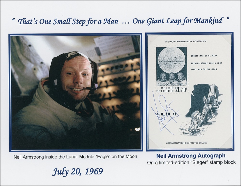Lot #368 Neil Armstrong