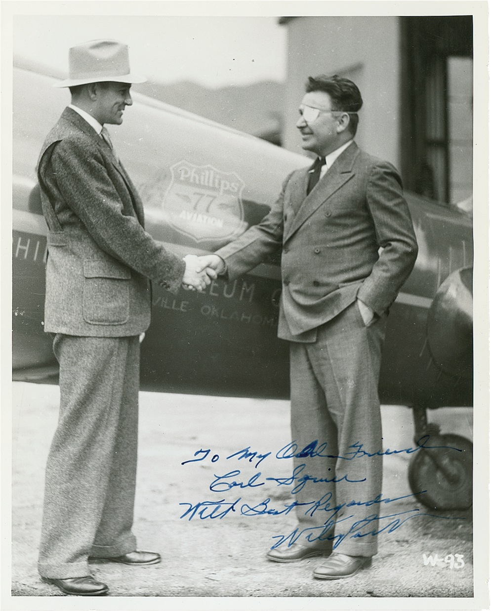 Lot #388 Wiley Post