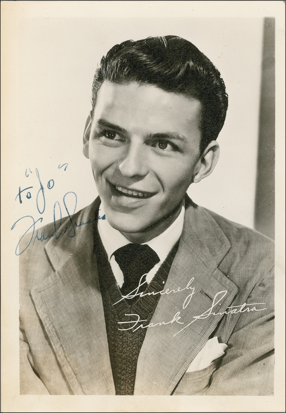 Lot #829 Frank Sinatra