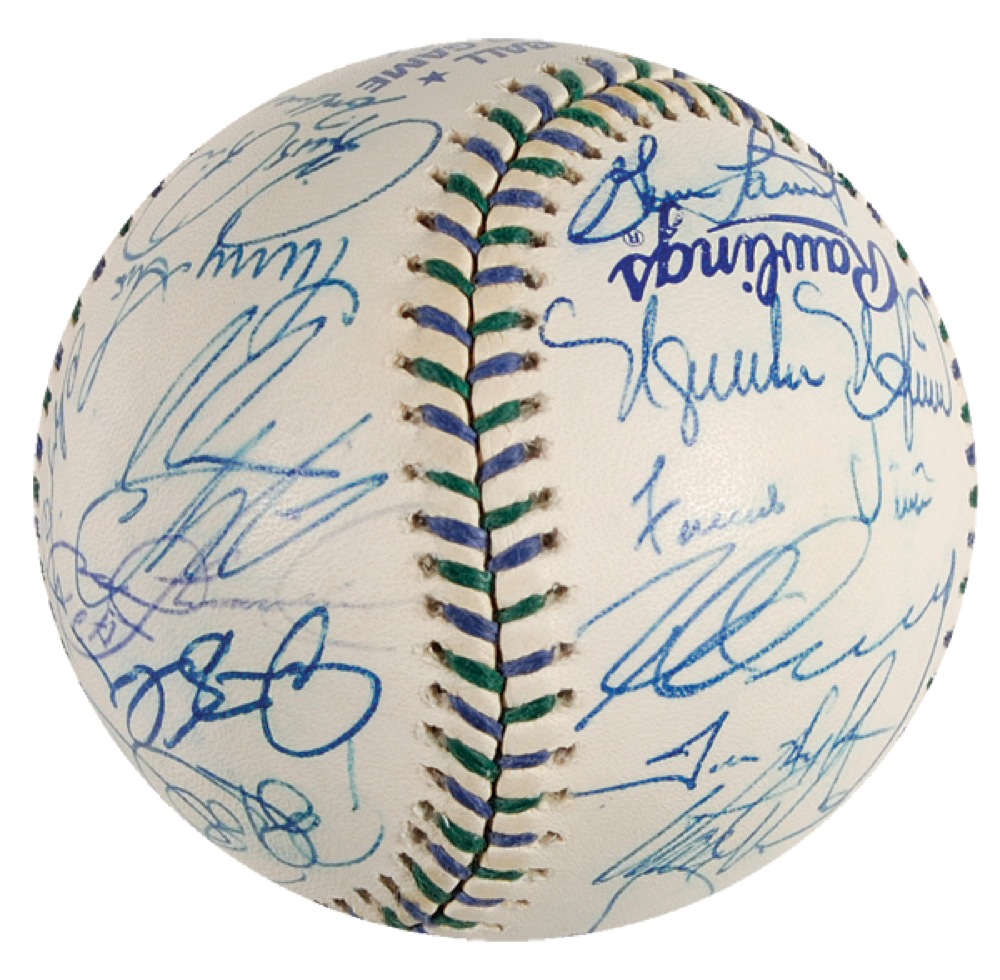 Lot #1304 Baseball: National League All Stars