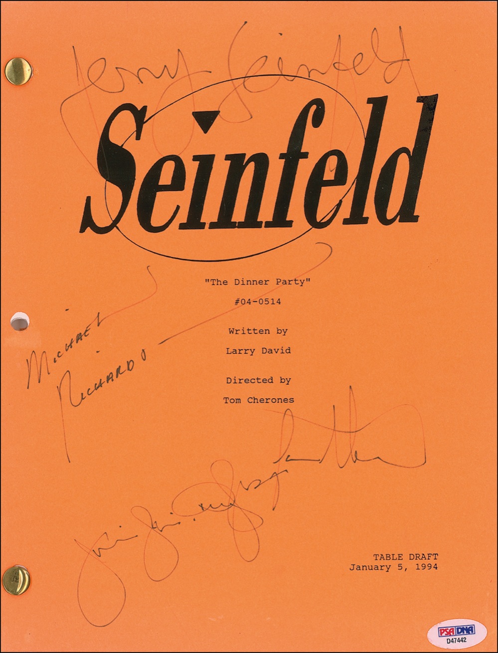 Lot #1188 Seinfeld