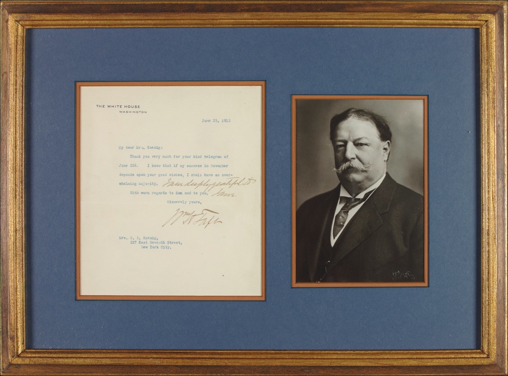 Lot #132 William H. Taft