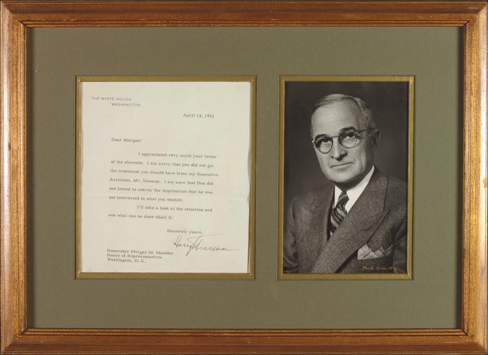 Lot #138 Harry S. Truman