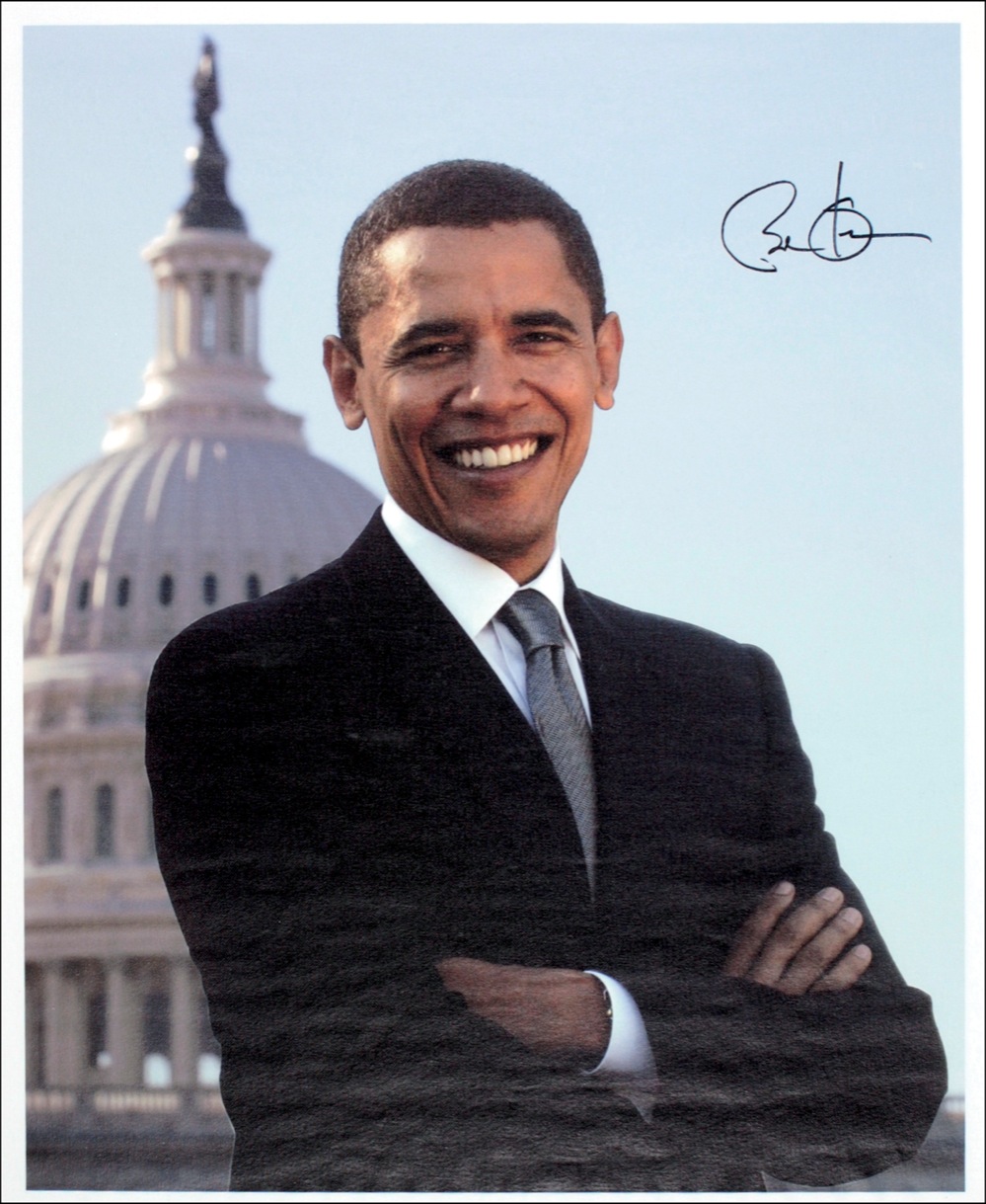 Lot #98 Barack Obama