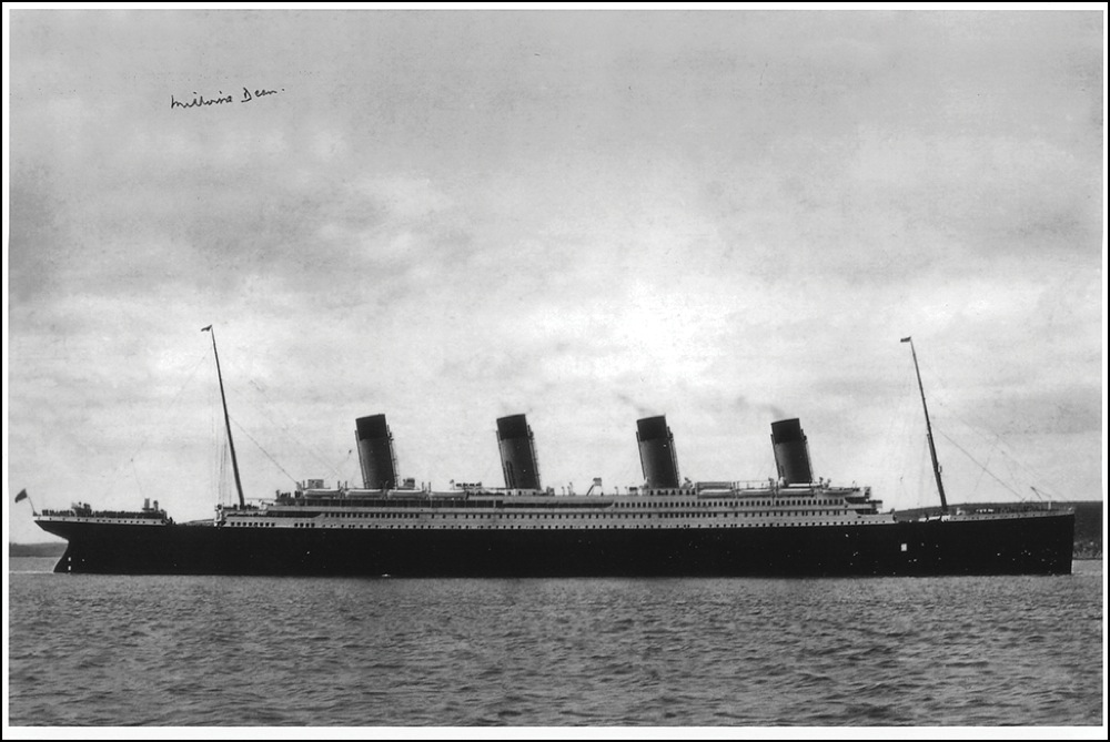 Lot #310 Titanic: Millvina Dean
