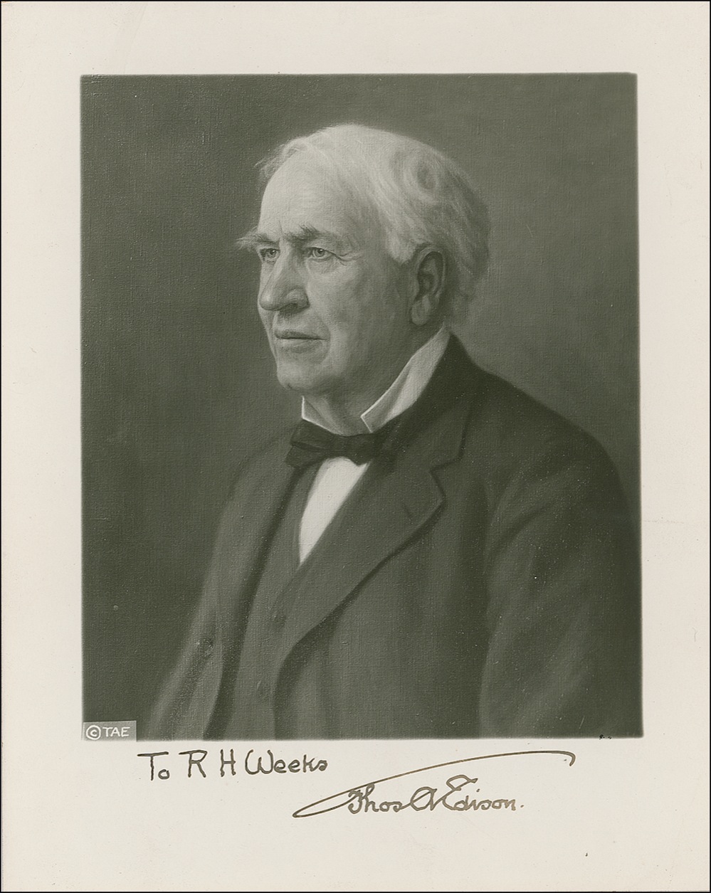 Lot #212 Thomas Edison