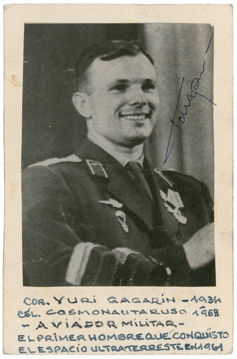 Lot #425 Yuri Gagarin
