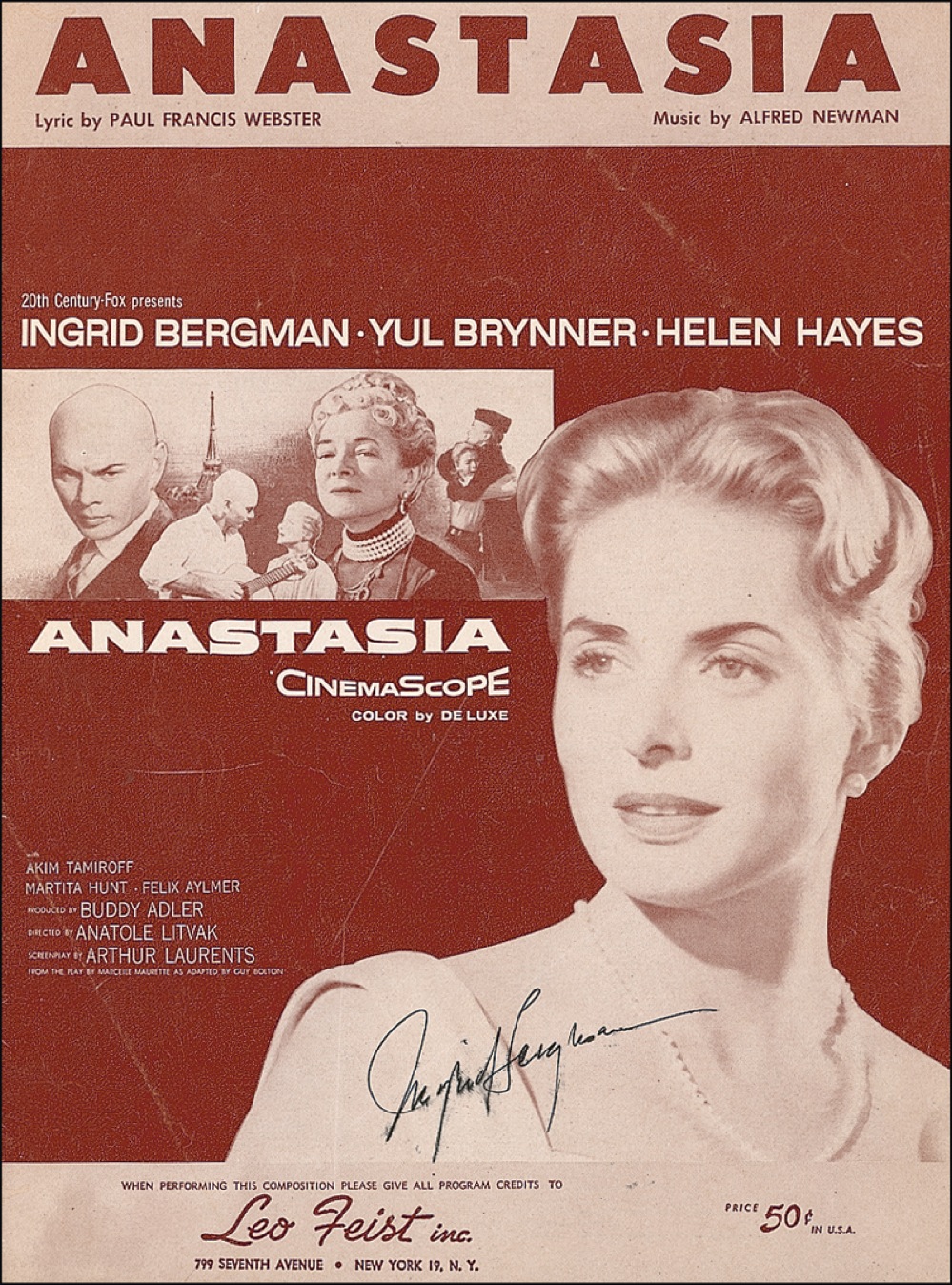 Lot #923 Ingrid Bergman