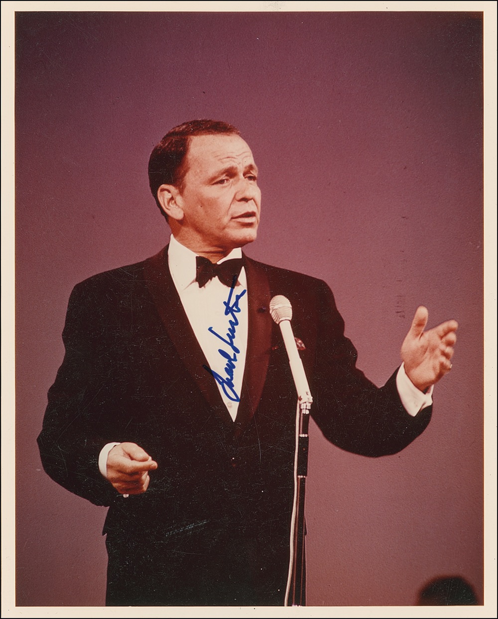Lot #879 Frank Sinatra