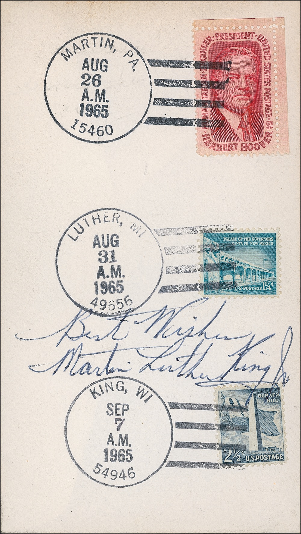 Lot #245 Martin Luther King, Jr