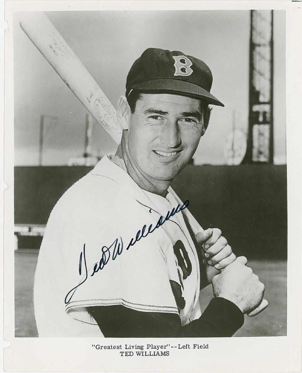 Lot #1587 Ted Williams