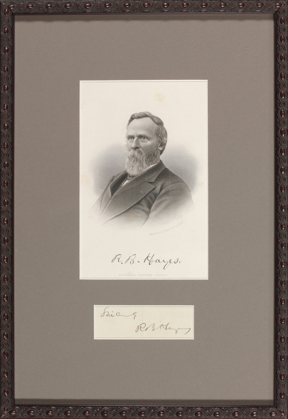 Lot #76 Rutherford B. Hayes