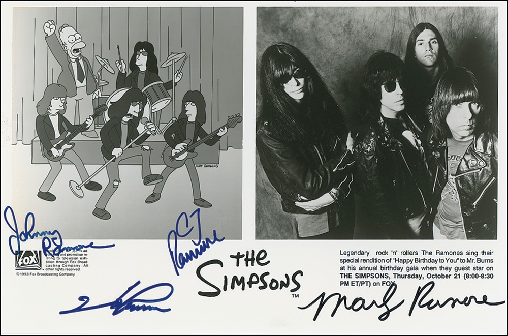 Lot #850 The Ramones