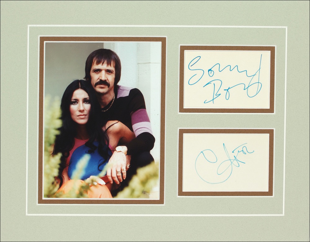 Lot #882 Sonny and Cher