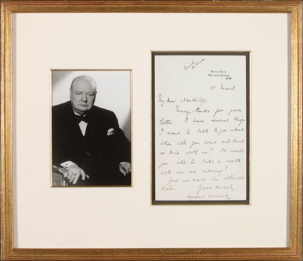Lot #191 Winston Churchill