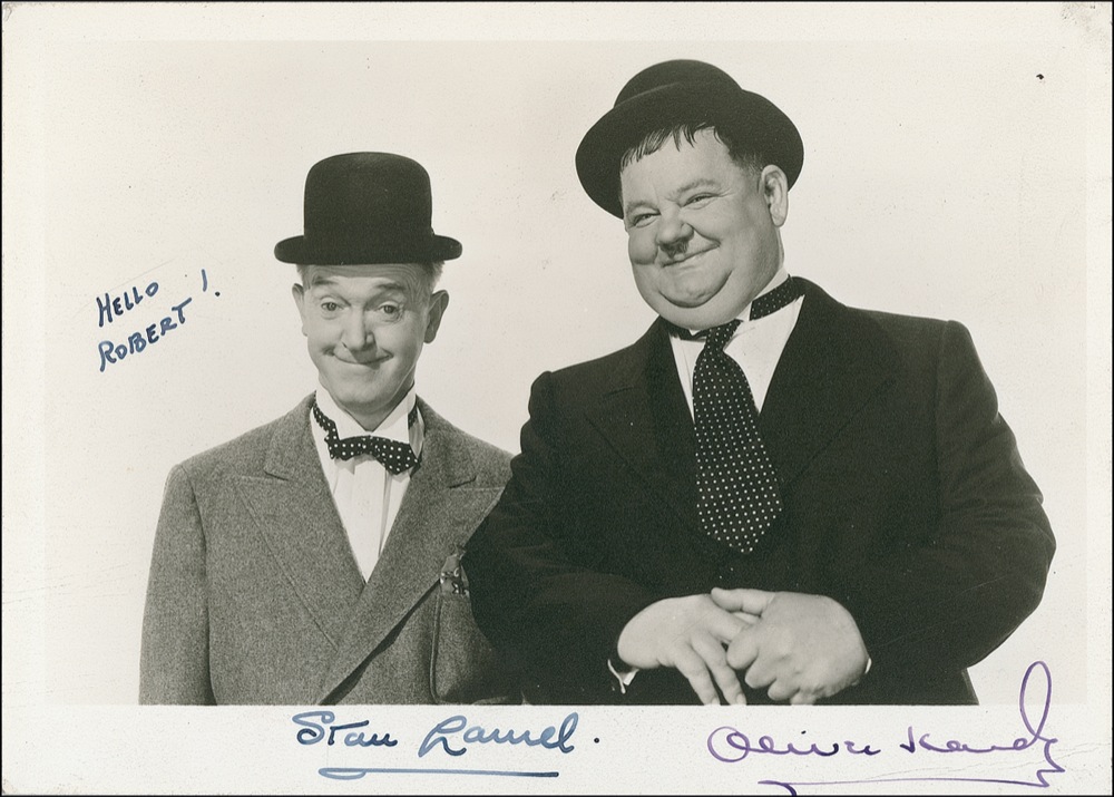 Lot #1188 Laurel and Hardy