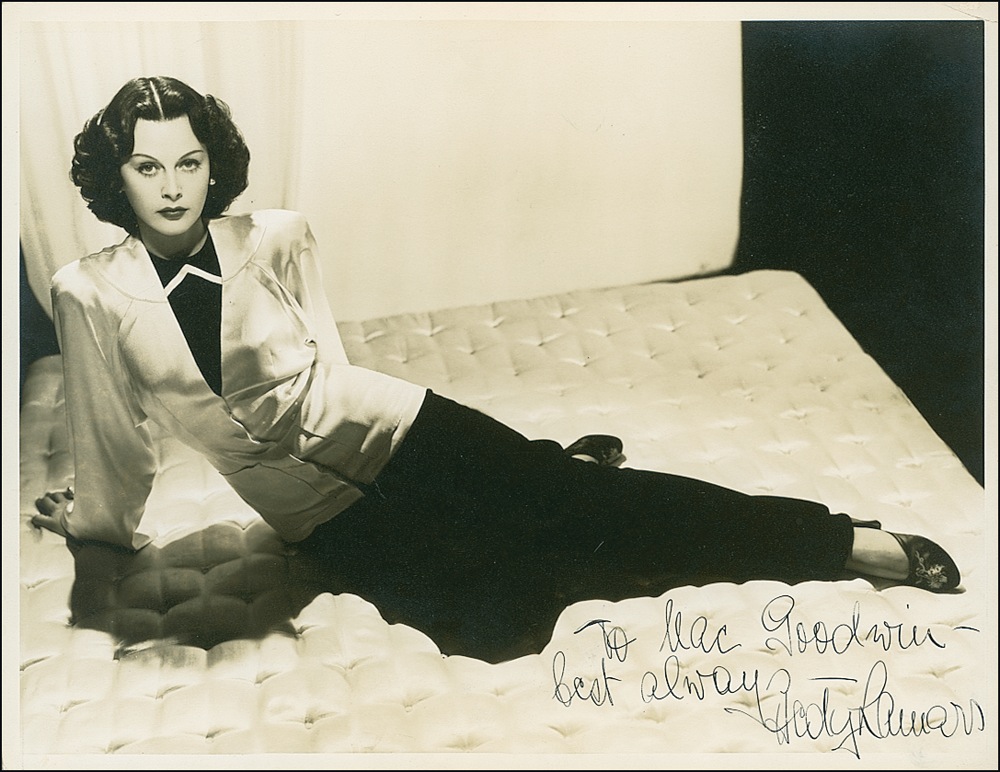 Lot #1182 Hedy Lamarr