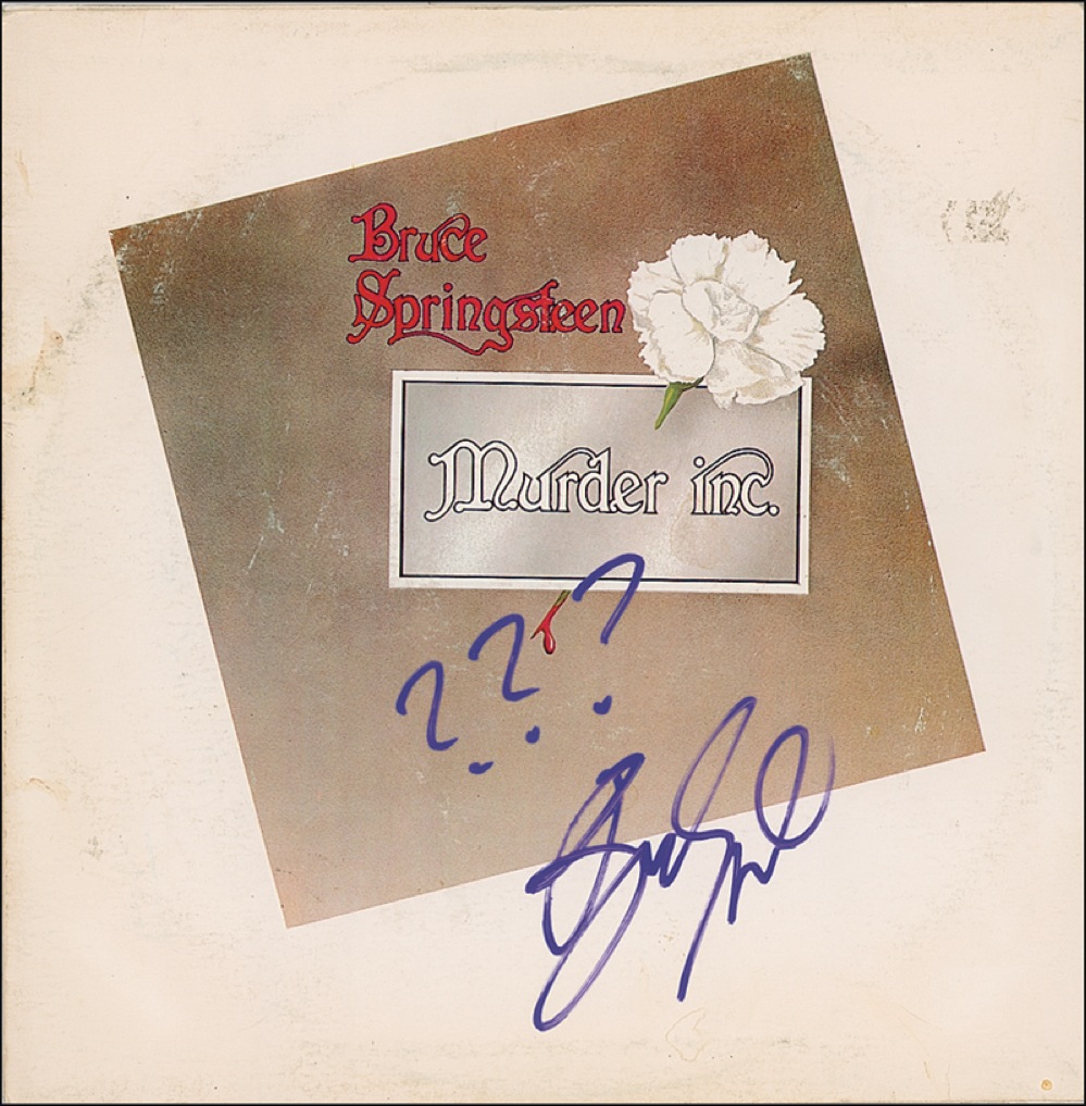 Lot #883 Bruce Springsteen