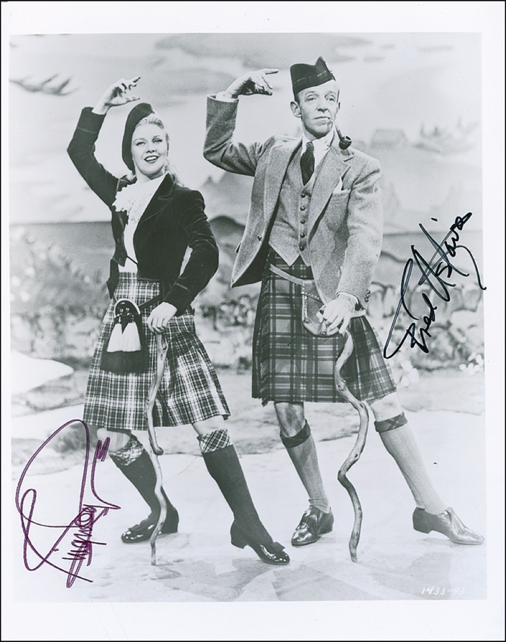 Lot #954 Fred Astaire and Ginger Rogers
