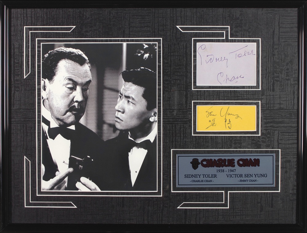 Lot #1377 Sidney Toler and Victor Sen Yung