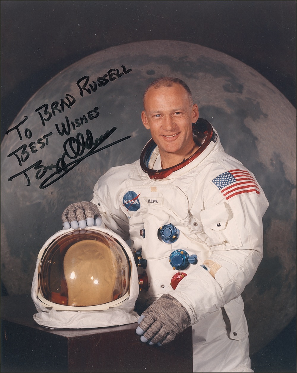 Lot #342 Buzz Aldrin