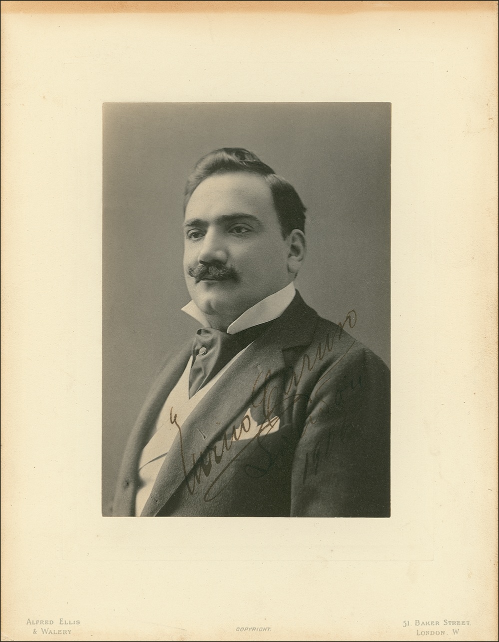 Enrico Caruso RR Auction