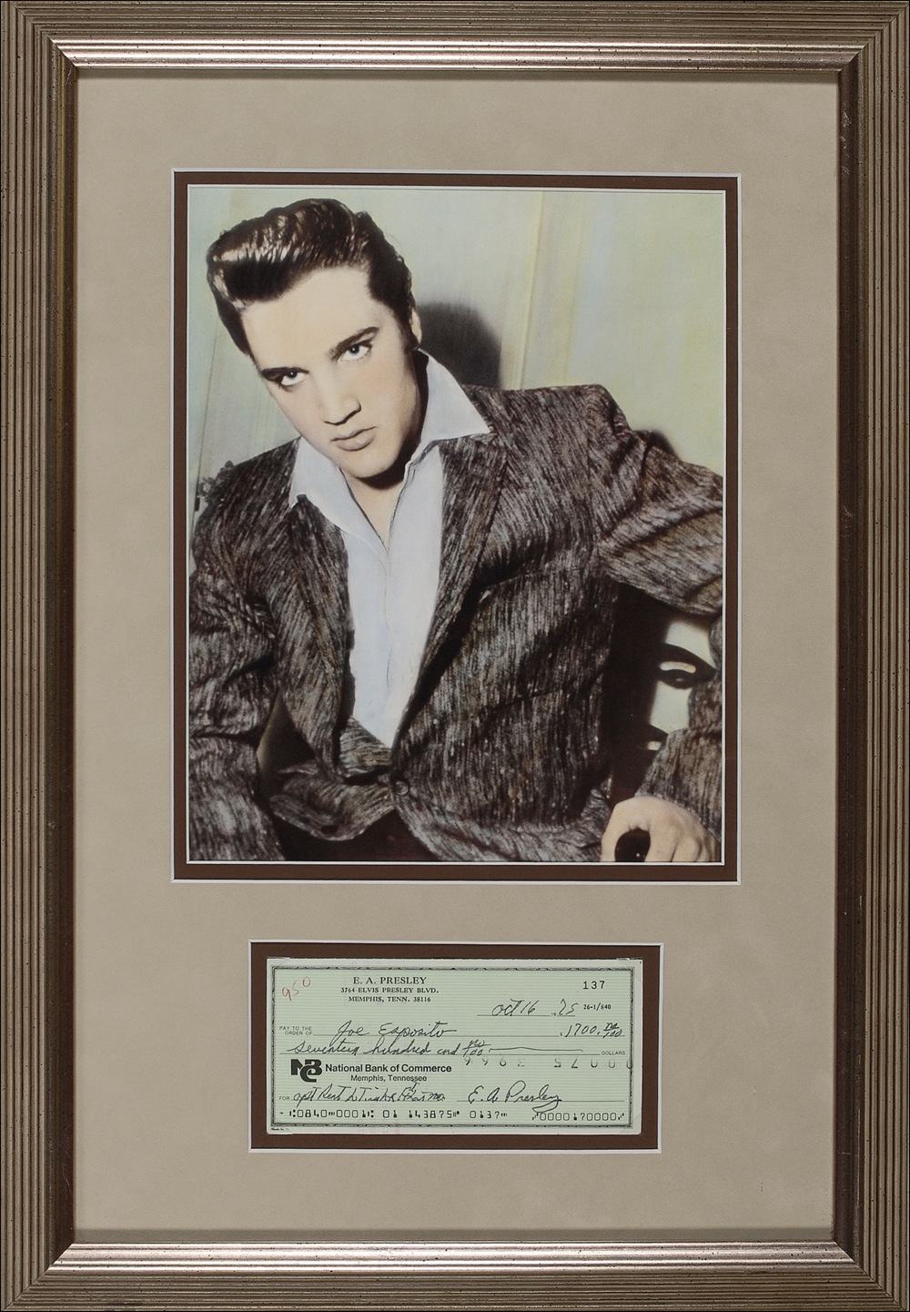 Lot #948 Elvis Presley
