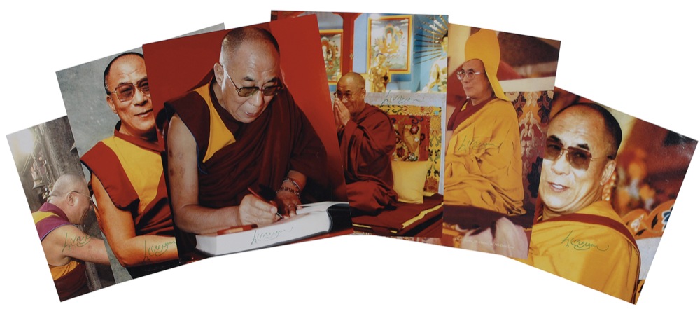 Lot #253 Dalai Lama