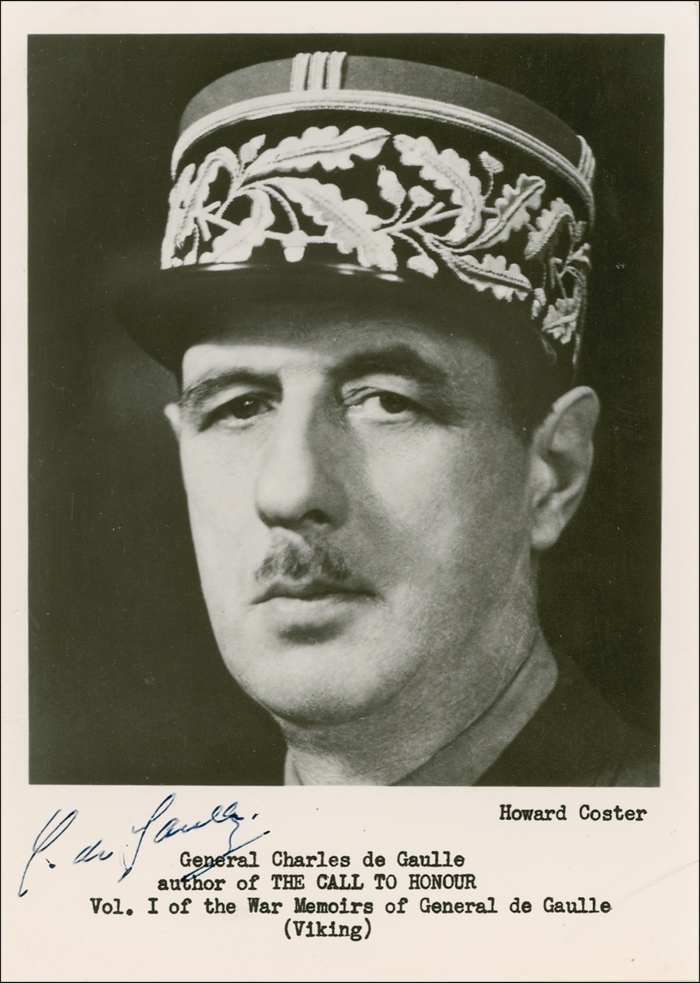 Lot #256 Charles de Gaulle
