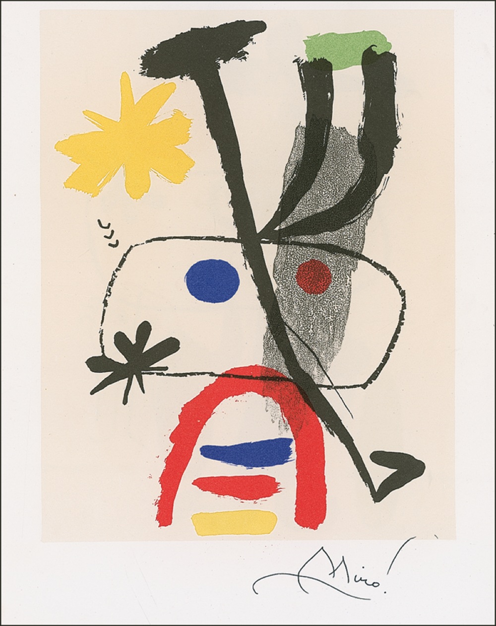Lot #669 Joan Miro
