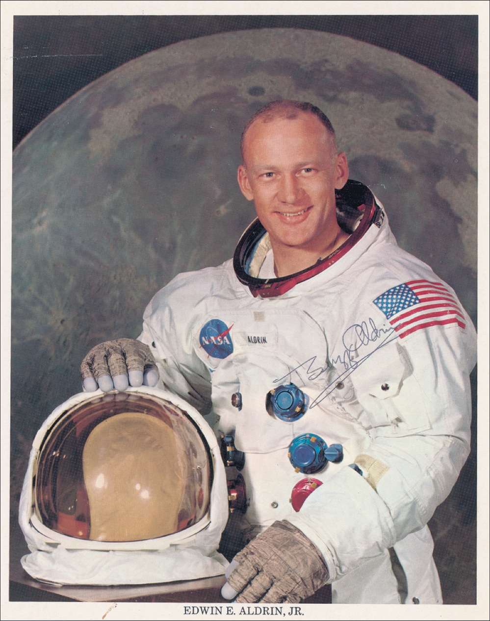 Lot #345 Buzz Aldrin